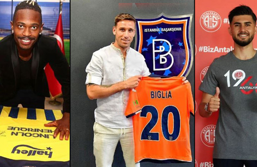 İşte Süper Lig'de biten tüm son dakika transferleri