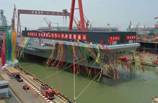 Çin, üçüncü uçak gemisini suya indirdiler özellikleri dikkat çekti