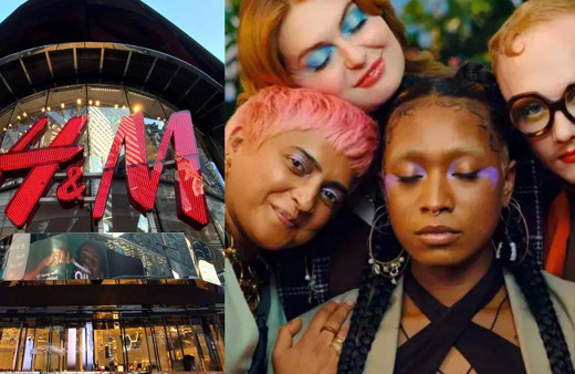 İsveçli moda markası H&M'den Türkiye'de skandal LGBT propagandası aileyi hedef aldılar!