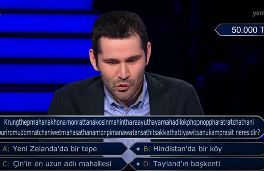 Kim Milyoner Olmak İster'de inanılmaz soru gündem oldu Kenan İmirzalıoğlu böyle okudu