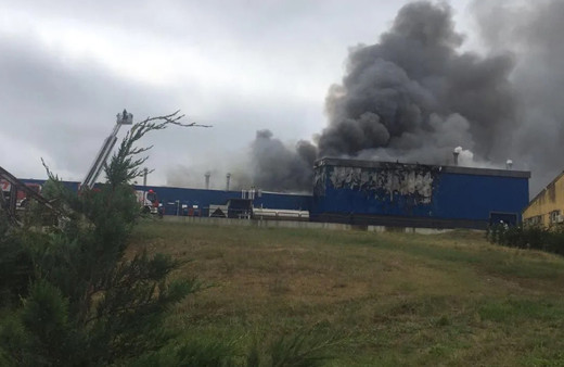 Kocaeli'ndeki ilaç fabrikasında korkutan patlama!