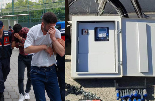 Pes dedirten hırsızlık! Elektrik sayacını panosuyla birlikte söküp çaldılar