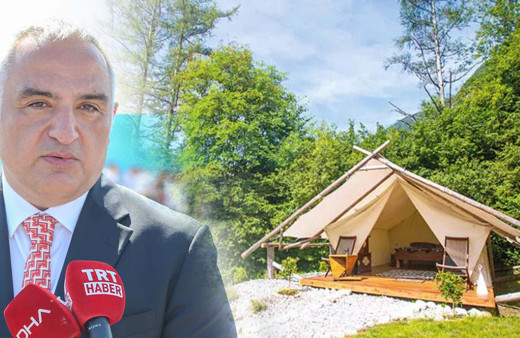 Bakan Ersoy açıkladı Turizmde lüks çadır tatili başlıyor