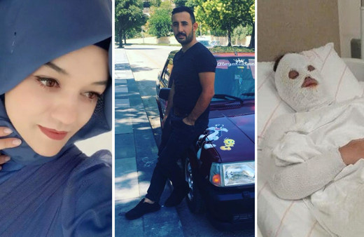 Su saatine bakacağım diyerek kapıyı açtırdı genç kızı tanınmaz hale getirdi