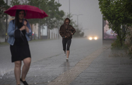 Yarın çok fena yağmur geliyor 1 hafta kesilmeyecek meteoroloji Ankara, Adana, Bursa, Konya...