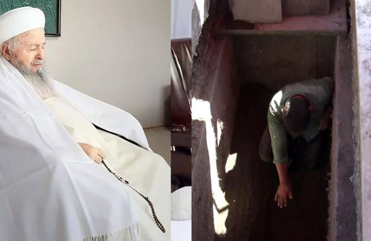 İsmailağa Cemaati'nin lideri Mahmut Ustaosmanoğlu'nun mezarı kazıldı! Mahmut Efendi buraya gömülecek