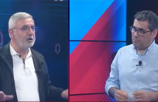Mehmet Metiner'le Enver Aysever kapıştı! Mehmet Metiner, 'Camide içki içildi' deyince