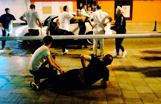 Çorlu'da alacak verecek meselesinde ortalık savaş alanına döndü