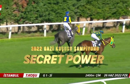 96. Gazi Koşusu'nu jokeyliğini Özcan Yıldırım'ın yaptığı Secret Power kazandı