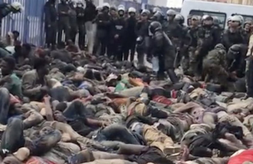 Dünya İspanya'daki mülteci katliamını konuşuyor! Tüyler ürperten görüntüler