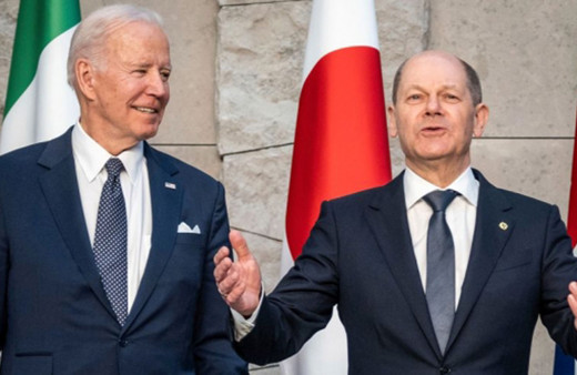 Almanya Başbakanı Scholz ve ABD Başkanı Biden G7 öncesi görüştü