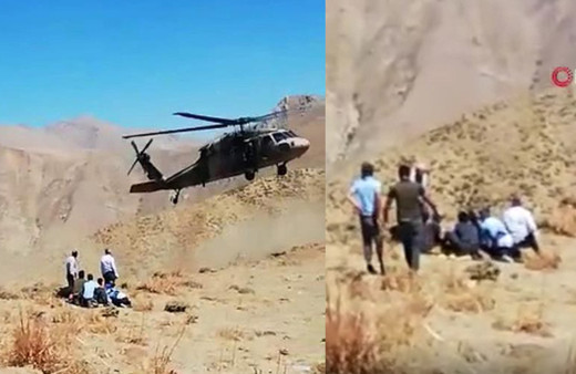 Siirt’te odun kesmeye giderken mayına basan köylü yaralandı