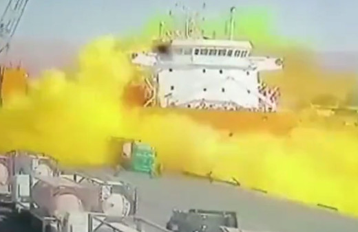 Ürdün'de zehirli gaz tankı devrildi! Onlarca kişi öldü ve yaralandı işte o dehşet anları