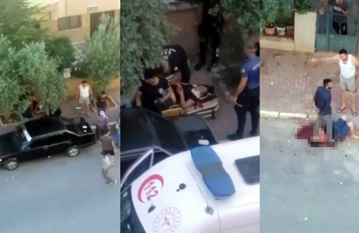 Genç kadını bıçakladı, başında bekledi! Yardım için koşanları yanına yaklaştırmadı