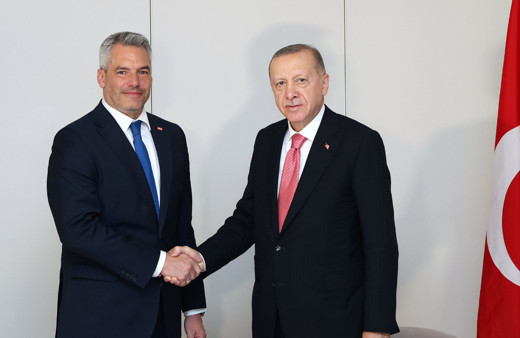 Cumhurbaşkanı Erdoğan NATO katılımlarını sürdürüyor İspanya Başbakanı ile görüştü