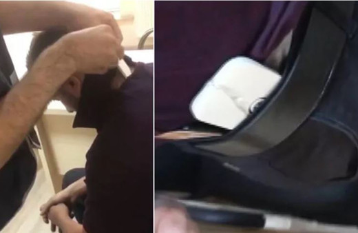 Ehliyet sınavında da bunu yapmazsın! Polis gözlerine inanamadı! Pes dedirten kopya düzeneği