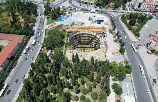 3 senede sadece yüzde 5 ilerleme kaydedilen Halkalı metro hattında çalışmalar tekrar durduruldu