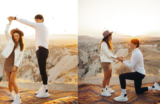 Ebru Şahin-Cedi Osman Makedonya'da evet dedi! Ebru Şahin'in gelinliği büyüledi! İşte nikahtan ilk kareler...