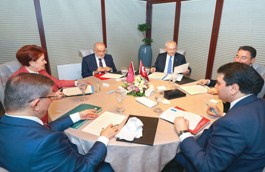 6'lı masa beşinci kez toplandı! Liderlerden ortak açıklama