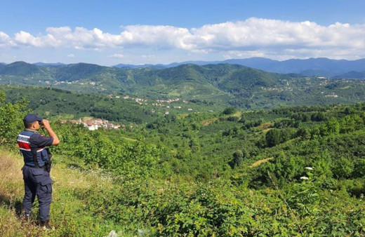 Jandarmadan ormanlara 24 saat devriye