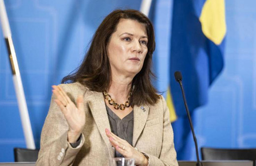 İsveç Dışişleri Bakanı Linde'den PKK propagandası yapan Sol partiye tepki kabul edilemez