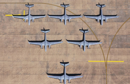 Nefes kesen görüntüler! Bayraktar Akıncı Filosu bir arada