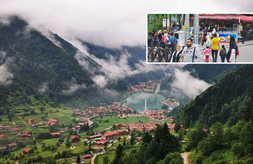 Uzungöl'de iğne atsan yere düşmez! Suudi müşterilerimiz yer bulmakta sıkıntı çekiyor