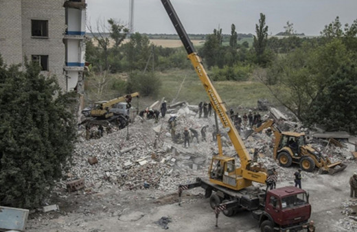 Rusya: Çasov Yar’da Ukrayna askeri birliklerinin geçici dağıtım noktasını vurduk