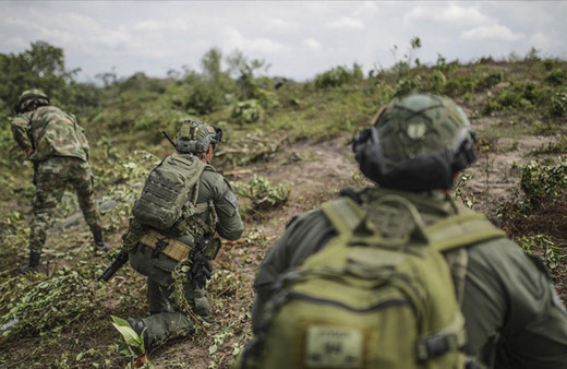 Kolombiya'da eski 10 FARC üyesi öldürüldü