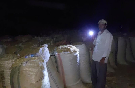 Gece saatlerinde çalışıyorlar günlük 500 lira kazanıyorlar