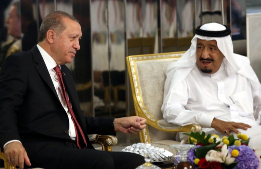 Cumhurbaşkanı Erdoğan, Suudi Arabistan Kralı ile görüştü