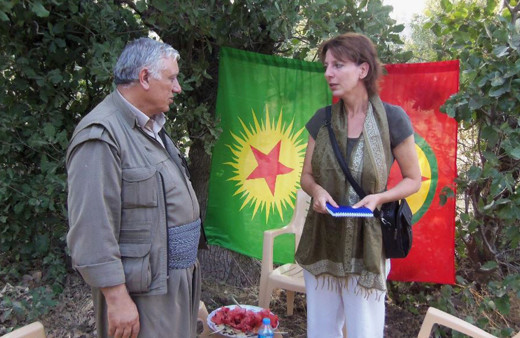 PKK destekçisi Hollandalı sözde gazeteci Frederike Geerdink Irak'tan da sınır dışı edildi