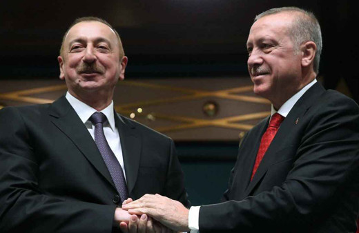 İlham Aliyev'den Cumhurbaşkanı Erdoğan'a tebrik telefonu