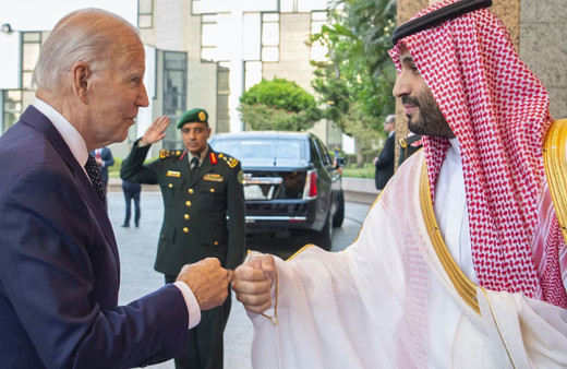 ABD Başkanı Biden'ın Suudi Arabistan ziyaretine damga vuran fotoğraf! Meğer 4 hafta önce