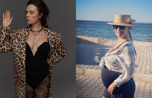 Demet Evgar'ın karnı burnunda su altı pozuna Hazal Kaya'dan duygu dolu yorum!