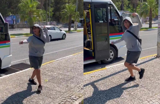 Hülya Avşar Ayvalık sokaklarında Ankara havası oynadı