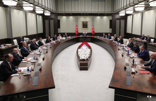 Cumhurbaşkanlığı Kabinesi, "deprem" gündemiyle toplandı