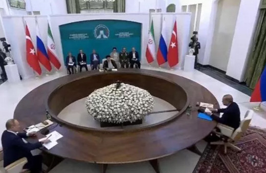 Tahran'da kritik üçlü zirve! Erdoğan'dan Milli Güvenlik vurgusu: Terörü Suriye'den söküp atmakta kararlıyız