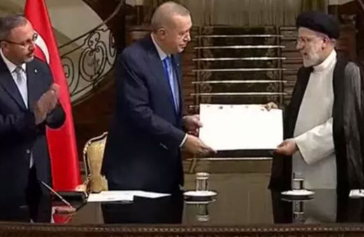 Cumhurbaşkanı Erdoğan İran Cumhurbaşkanı Reisi zirvesi! 30 milyar dolar hedefi...