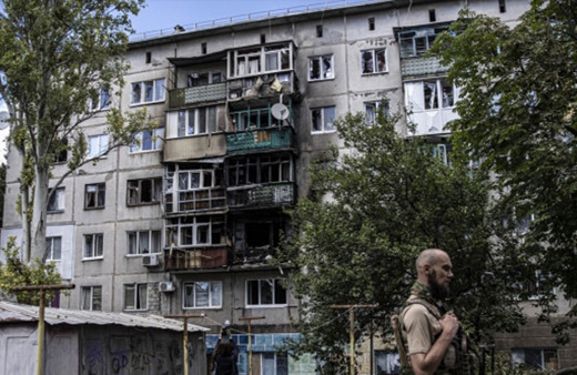 Uçaktan fırlatılan Rus füzesi Ukrayna'nın Kramatorsk şehrine düştü