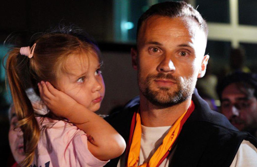 Galatasaray'ın yeni transferi Haris Seferovic İstanbul’a geldi