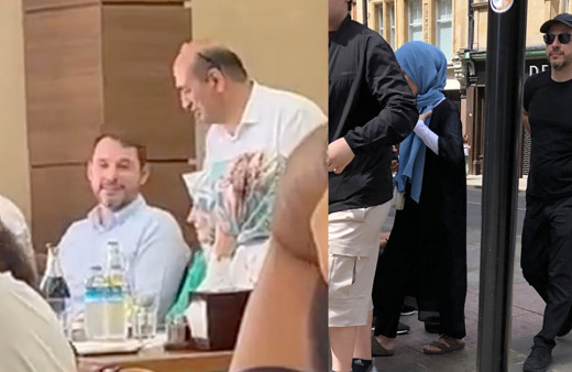 Londra'da tatilde denen Berat Albayrak İstanbul'da dönercide ortaya çıktı