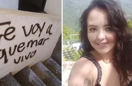 Diri diri yakılan genç kadın öldü! Nedeni şoke etti duvara bu tehdidi yazmıştı