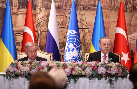 Cumhurbaşkanı Erdoğan, Tahıl Sevkiyatı Anlaşması İmza Töreninde konuştu