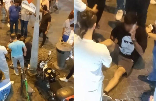 Sakarya'da yolu paylaşamayan gençler birbirine girdi: Bir kişi bıçaklandı