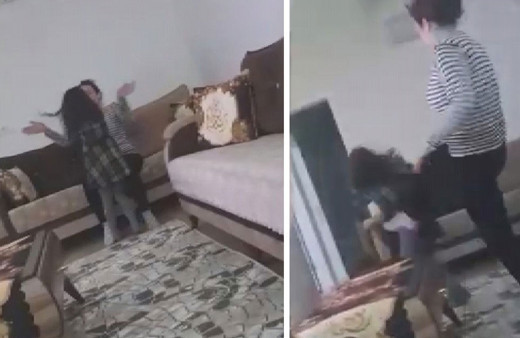 Çocuklarına dayak atarken kocası kaydetti! Suriyeli anne sınır dışı edilecek