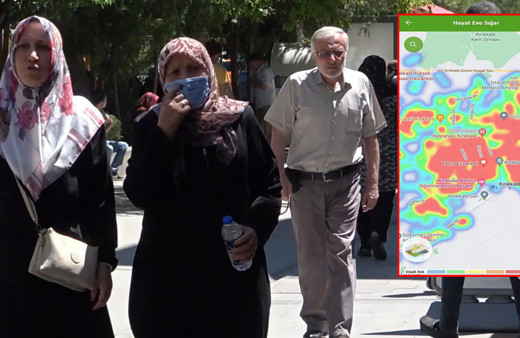 Korkutan vaka artışı! Risk haritası kıpkırmızı oldu