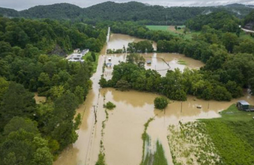 ABD'yi sel vurdu! Bölgede acil durum ilan edildi
