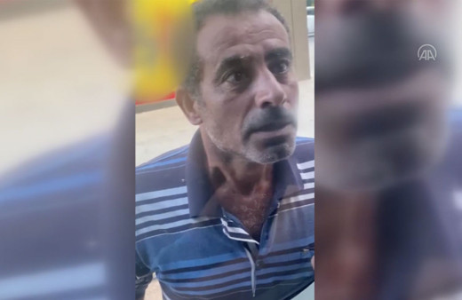 Mersin'de olay görüntü! Koşarak geldi ambulansın camına böyle kafa attı