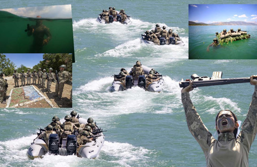 Yunan baksın da kimle uğraşıyor görsün! Türk komandoları nefes kesti çarpıcı fotoğraflar